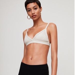 Aritzia Babaton Baldwin/Sculpt Knit Bra Top Size XS